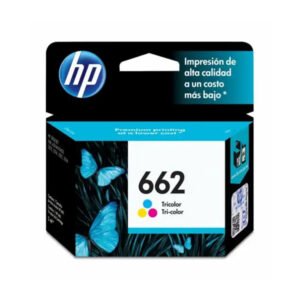 Cartucho de Tinta HP 662 Tricolor Original