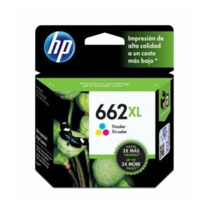 Cartucho de Tinta HP 662XL Tricolor Original