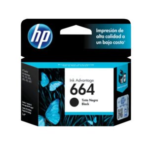 Cartucho de Tinta HP 664 Negra Original orotec guatemala