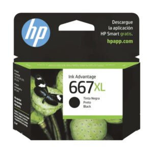 Cartucho de Tinta HP 667XL Negro Alto Rendimiento