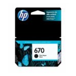 Cartucho de Tinta HP 670 Negra Original