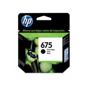 Cartucho de Tinta HP 675 Negra Original