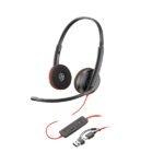 Auriculares estéreo USB-C Poly Blackwire 3220