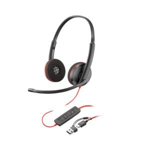 Auriculares estéreo USB-C Poly Blackwire 3220